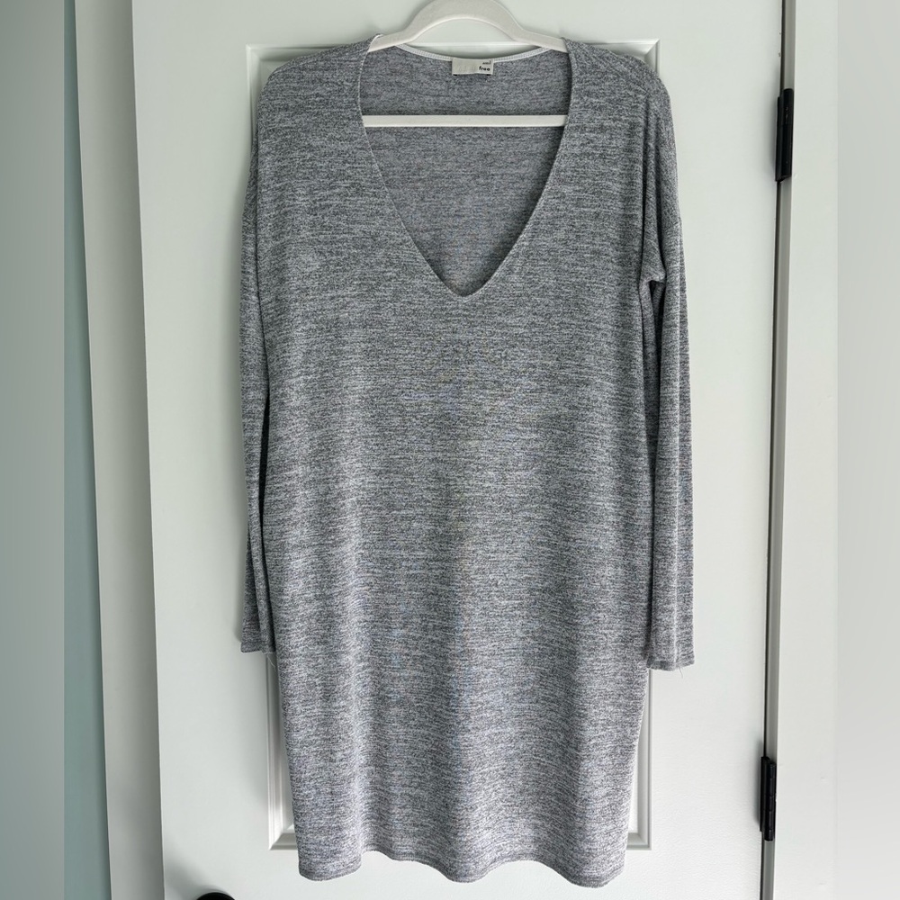 Gray Sweater Dress